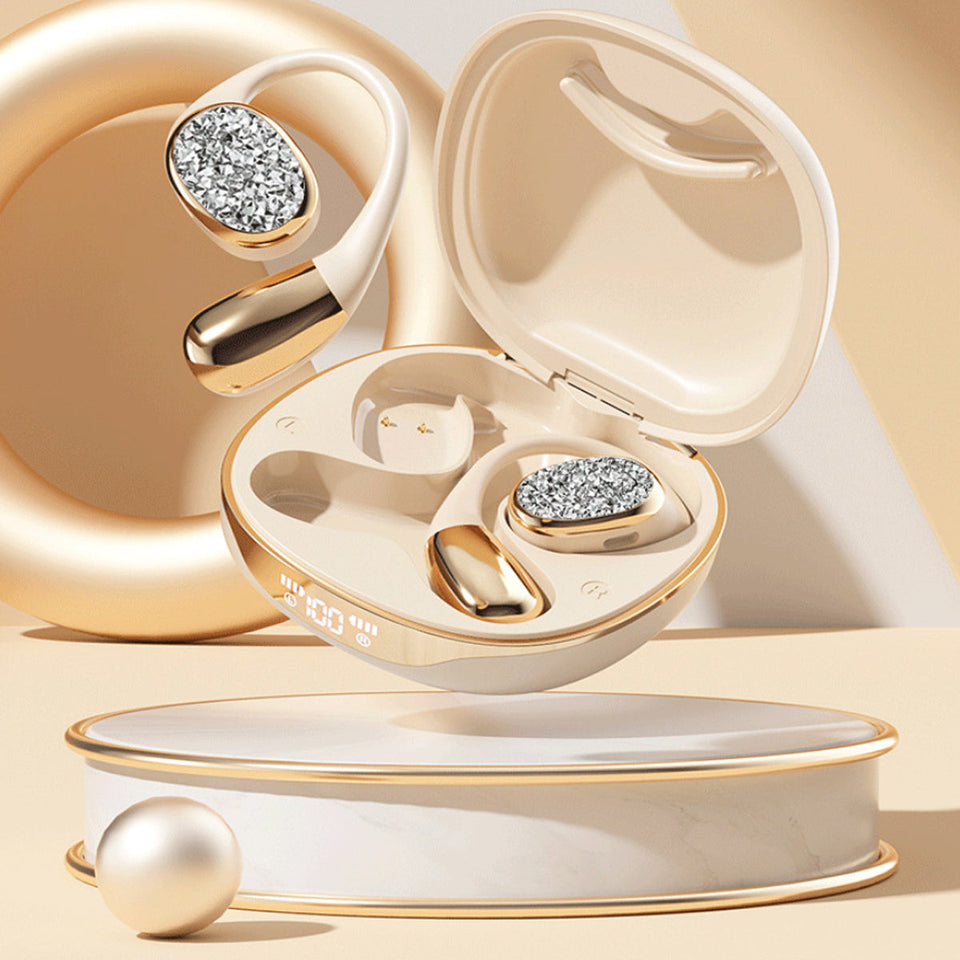 Shimmery Ear Buds with Crystal Clear Sound Vista Shops
