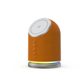 Mood-Enhancing Wireless Charging Bluetooth Speaker with RGB Lights & Stereo Sound Vista Shops