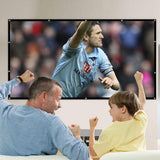 Movie Night Magic 120-inch Portable Projector Screen Unfold and Enjoy Vista Shops