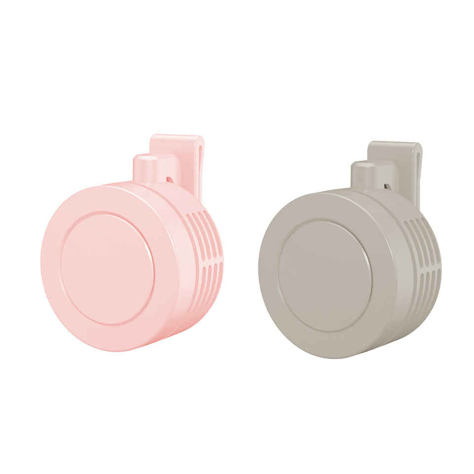 ClipCool Duo – Portable Rechargeable Clip-On Fan (2-Pack) VistaShops