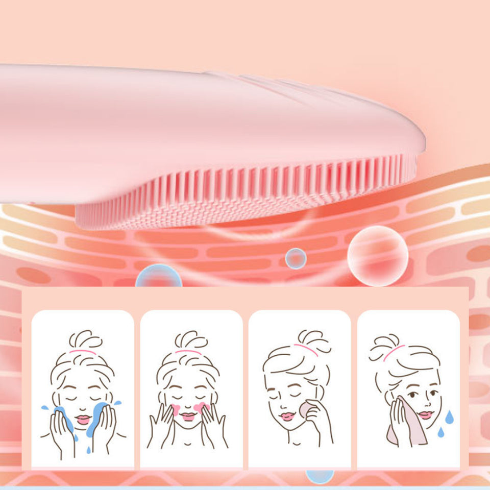 Pure Pores Ultrasonic Face Cleaner And Deep Massager