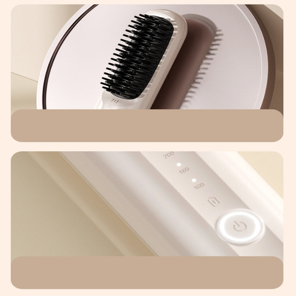 Good Hair Day Vanity USB Hair Brush Rechargeable And Portable Vista Shops