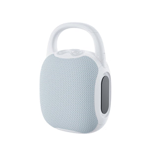 Glowing Beats Bluetooth Mini Speaker with RGB Lights, Multi-Play Support and Portable Outdoor Hook