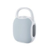 Glowing Beats Bluetooth Mini Speaker with RGB Lights, Multi-Play Support and Portable Outdoor Hook