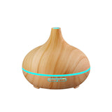 Essential Oil Humidifier in Six Natural Design With Remote + Bonus Three Aroma Oils