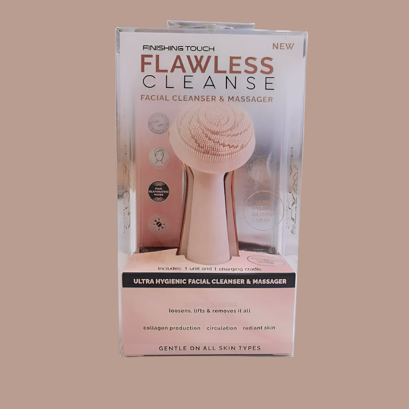 Fresh And Clean USB Rechargeable Silicone Exfoliator For Flawless Face That Glows