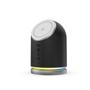 Mood-Enhancing Wireless Charging Bluetooth Speaker with RGB Lights & Stereo Sound Vista Shops