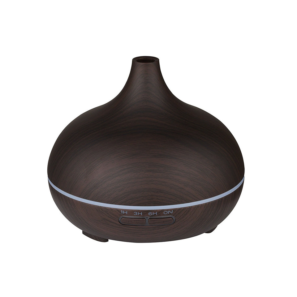 Essential Oil Humidifier in Six Natural Design With Remote + Bonus Three Aroma Oils
