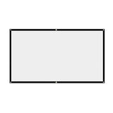 Movie Night Magic 120-inch Portable Projector Screen Unfold and Enjoy Vista Shops