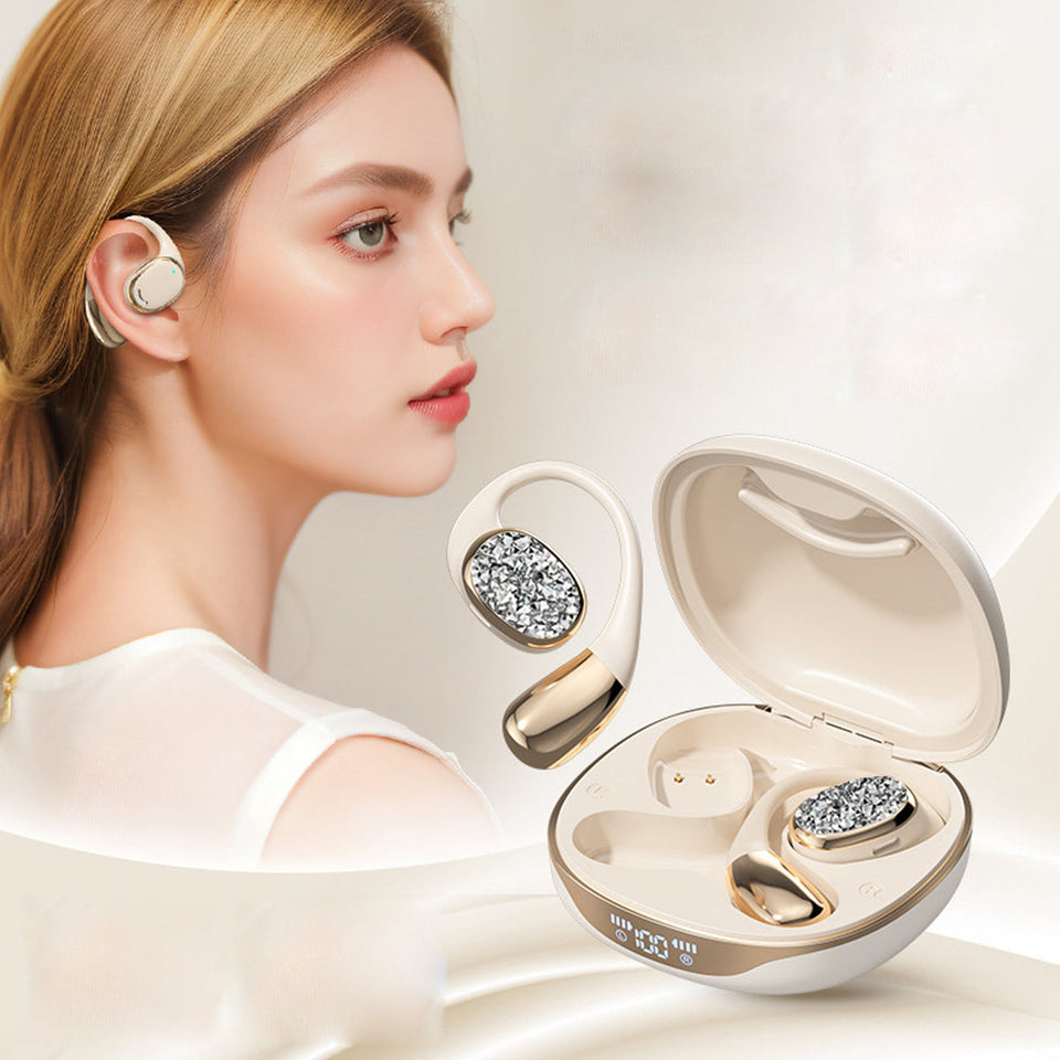 Shimmery Ear Buds with Crystal Clear Sound Vista Shops
