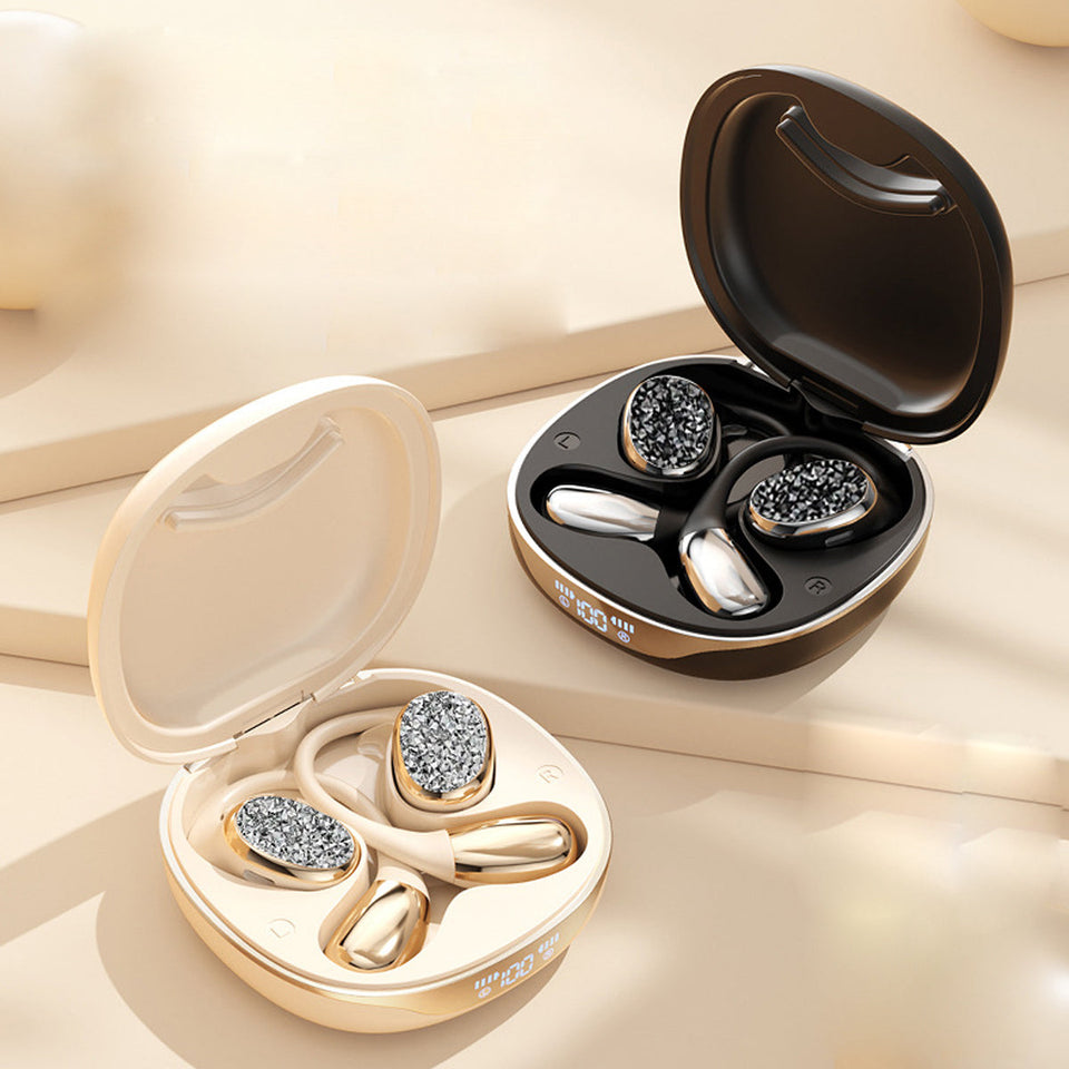 Shimmery Ear Buds with Crystal Clear Sound Vista Shops