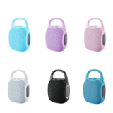 Glowing Beats Bluetooth Mini Speaker with RGB Lights, Multi-Play Support and Portable Outdoor Hook