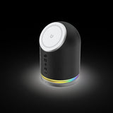 Mood-Enhancing Wireless Charging Bluetooth Speaker with RGB Lights & Stereo Sound Vista Shops