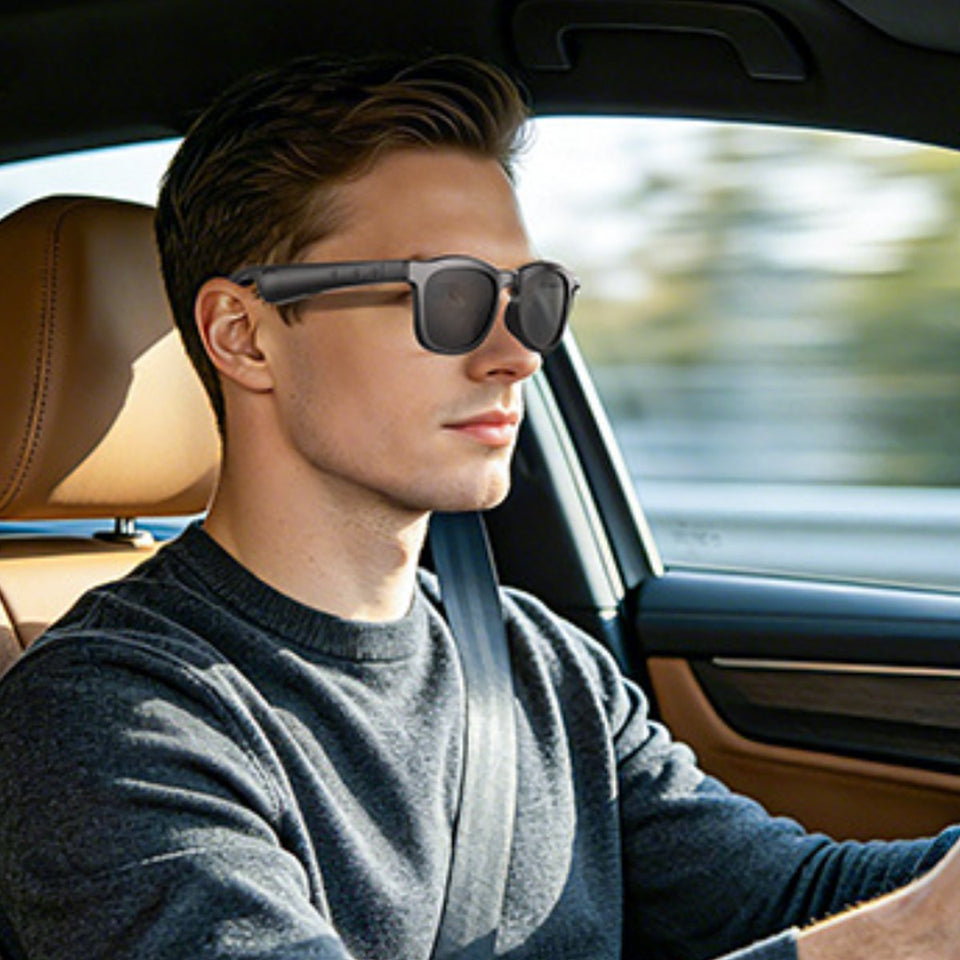 Vantage Transition or Polarized Open Ear Bluetooth Sunglasses