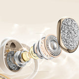 Shimmery Ear Buds with Crystal Clear Sound Vista Shops