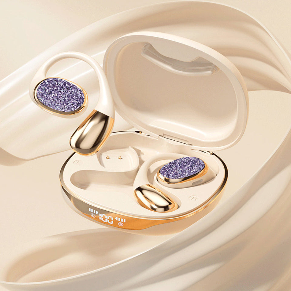 Shimmery Ear Buds with Crystal Clear Sound Vista Shops