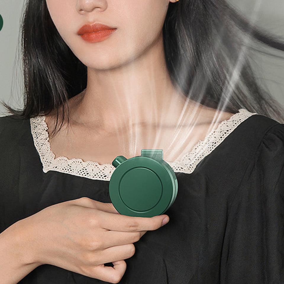 ClipCool Duo – Portable Rechargeable Clip-On Fan (2-Pack) VistaShops