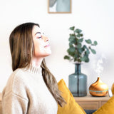 Essential Oil Humidifier in Six Natural Design With Remote + Bonus Three Aroma Oils