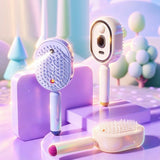 Silk Stream Mist Brush Electric Anti-Static Oil Spray Massager