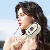 Silk Stream Mist Brush Electric Anti-Static Oil Spray Massager