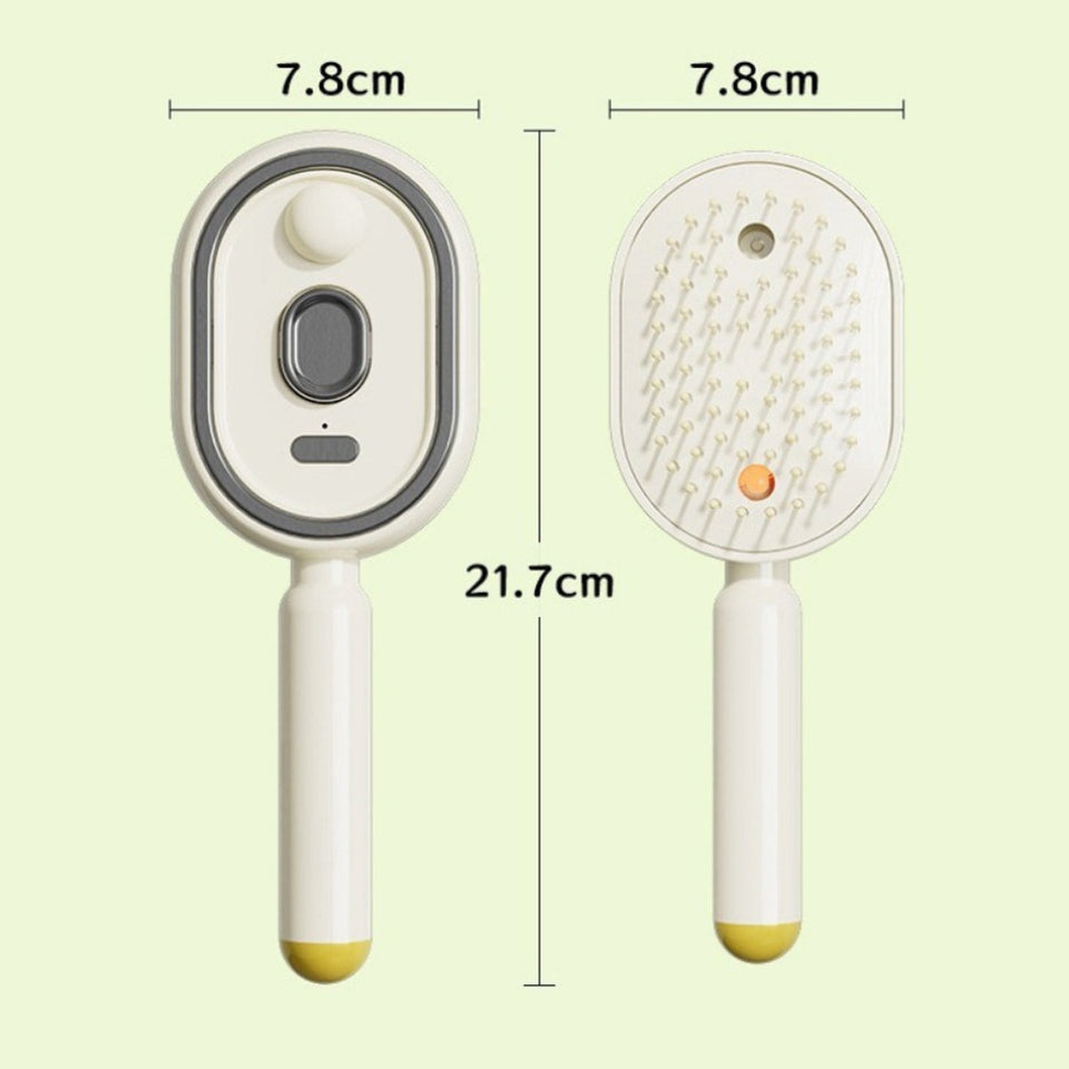 Silk Stream Mist Brush Electric Anti-Static Oil Spray Massager
