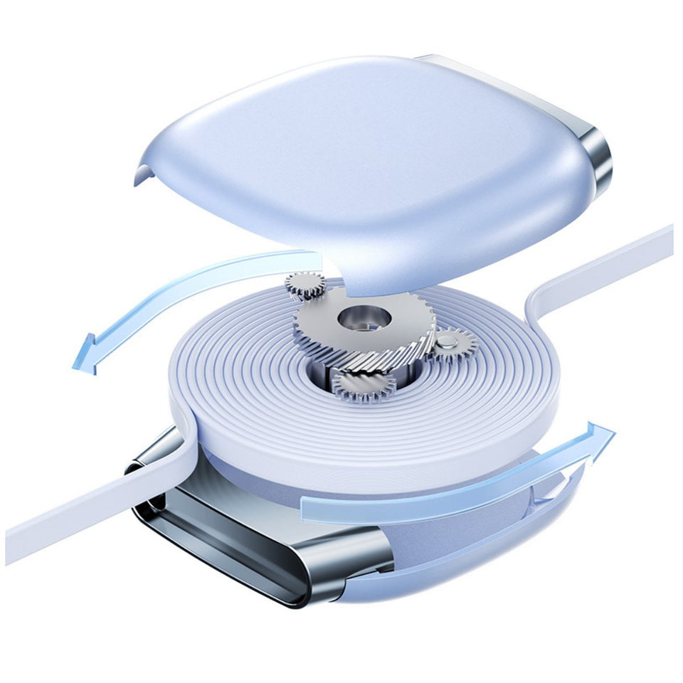 AutoReel Type-C Retractable Charging Cable