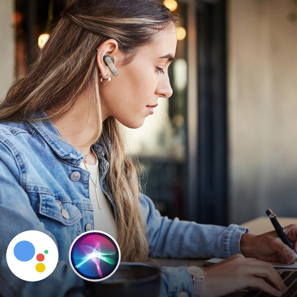 EchoZen Quad Mic Earbuds With Noise Cancellation
