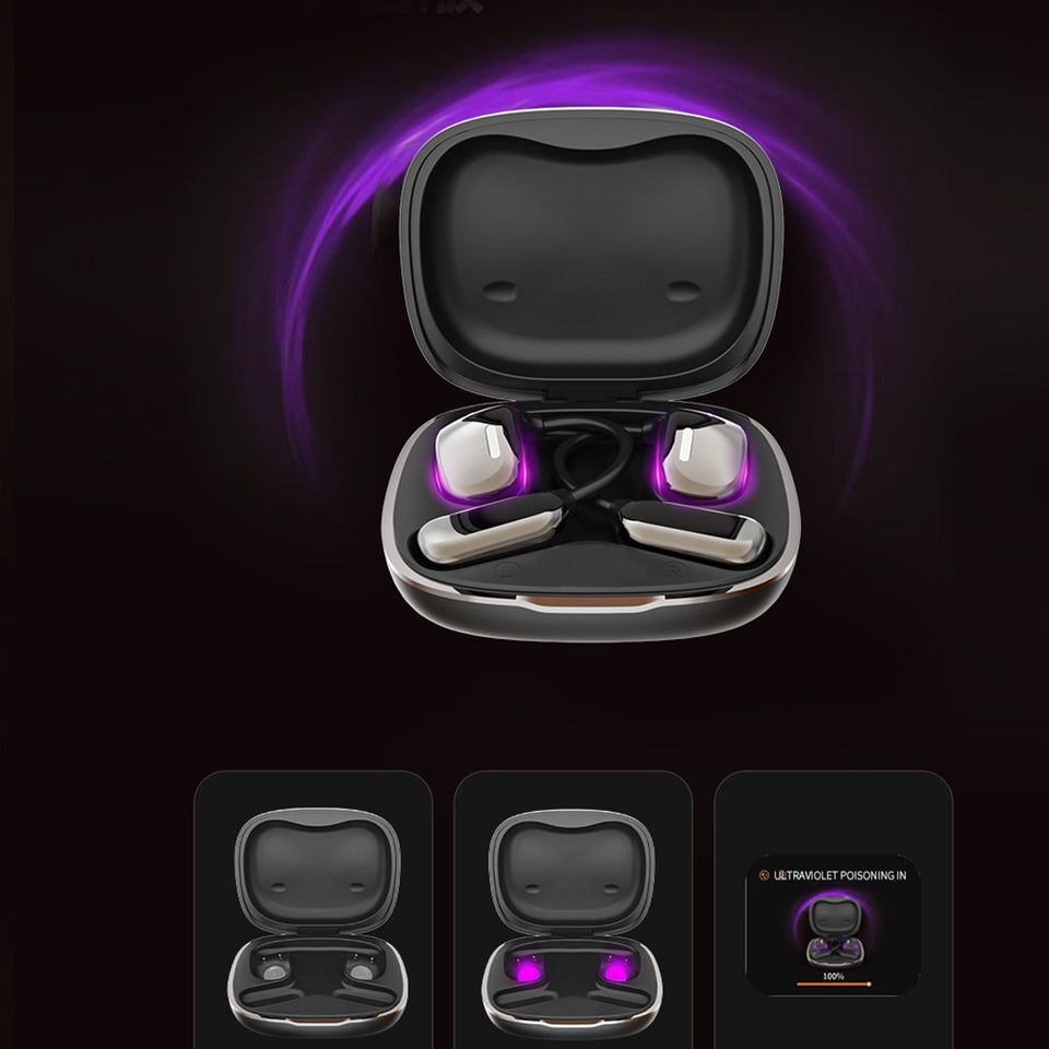 AI 3 in 1 Global Language Translator And Bluetooth Open Earphones