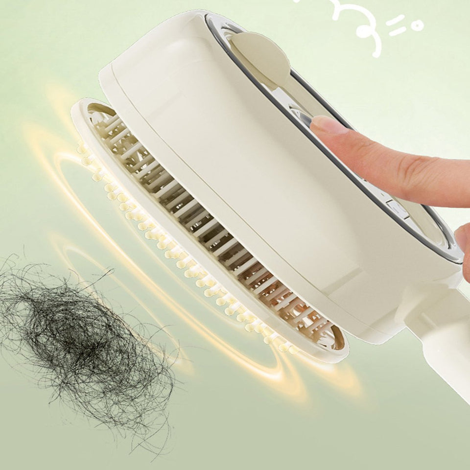 Silk Stream Mist Brush Electric Anti-Static Oil Spray Massager
