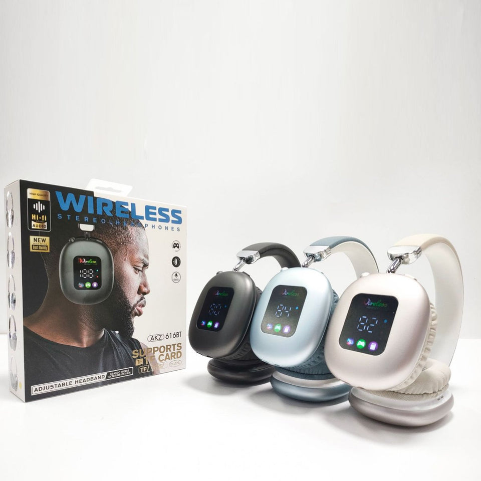 OmniView Smart Connect Wireless Over-Ear Bluetooth Headphones