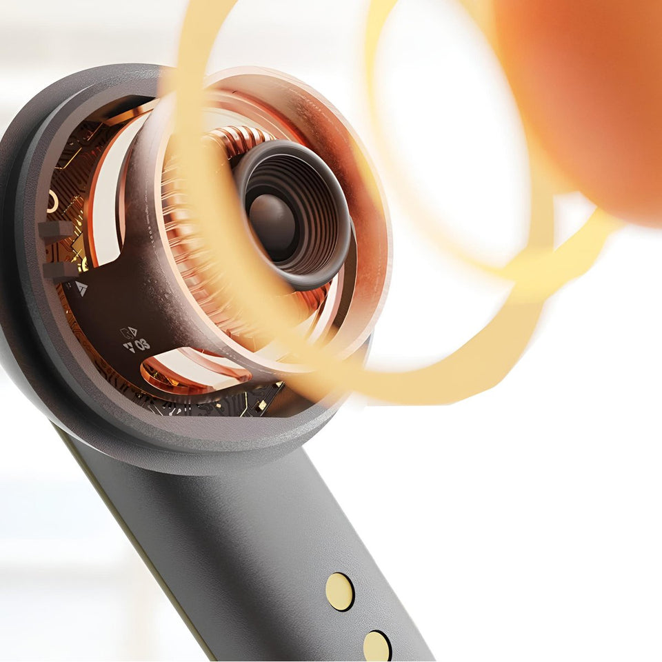 EchoZen Quad Mic Earbuds With Noise Cancellation