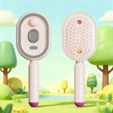 Silk Stream Mist Brush Electric Anti-Static Oil Spray Massager