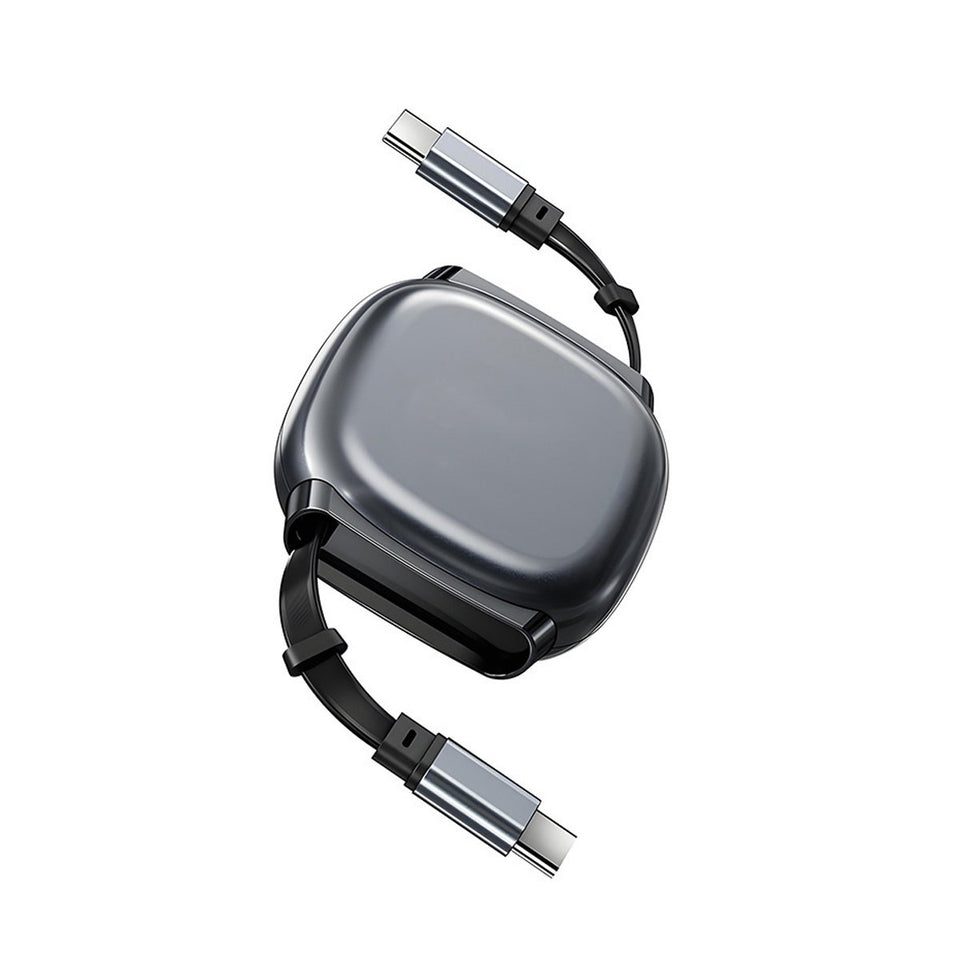 AutoReel Type-C Retractable Charging Cable