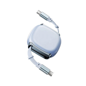 AutoReel Type-C Retractable Charging Cable