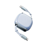 AutoReel Type-C Retractable Charging Cable
