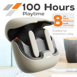 EchoZen Quad Mic Earbuds With Noise Cancellation