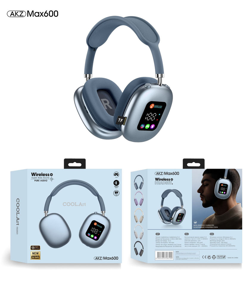 OmniView Smart Connect Wireless Over-Ear Bluetooth Headphones